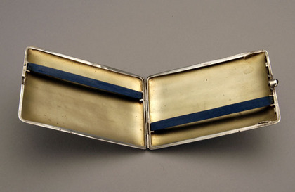 Art Deco Silver WW1 Cigarette Case - Kuppenheim